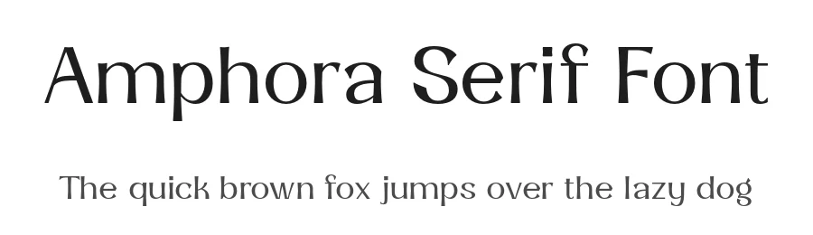 Amphora Serif Font by Tokotype — Serif Font