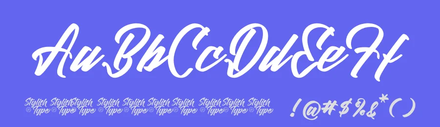 Amsefik Broky Font by stylishtype.co — Script Handwritten Font — thumbnail 3