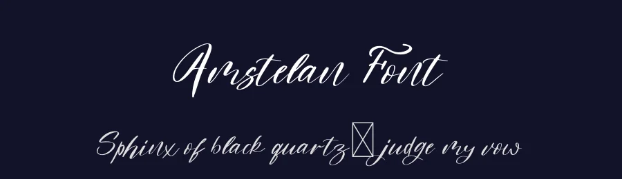 Amstelan Font by Koplexsstudio — Script Handwritten Font — thumbnail 2