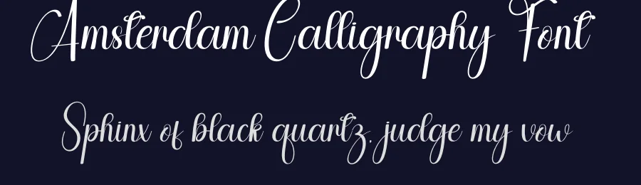 Amsterdam Calligraphy Font by andikastudio — Script Handwritten Font — thumbnail 2