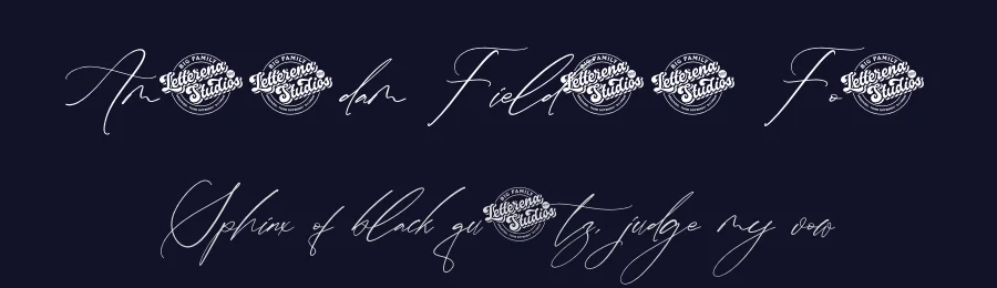 Amsterdam Fieldstar Font by letterenastudios — Script Handwritten Font — thumbnail 2
