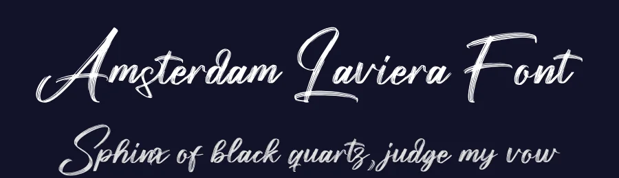 Amsterdam Laviera Font by perspectype — Script Handwritten Font — thumbnail 2