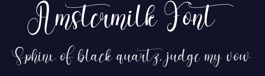 Amstermilk Font by creativeletter — Script Handwritten Font — thumbnail 2