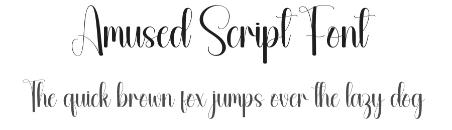 Amused Script Font by andikastudio — Script Handwritten Font