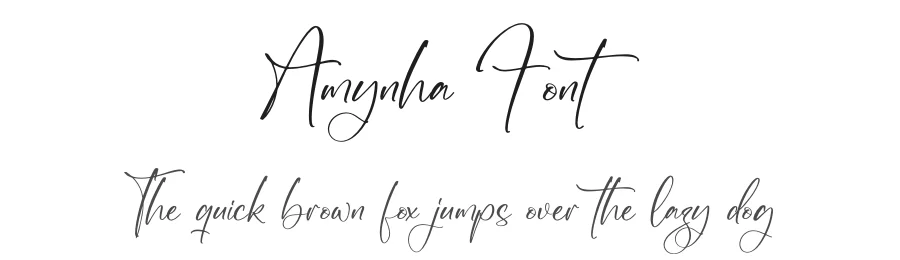 Amynha Font by letterfabric — Script Handwritten Font