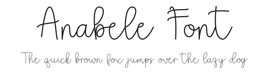 Anabele Font by DN Creative — Script Handwritten Font