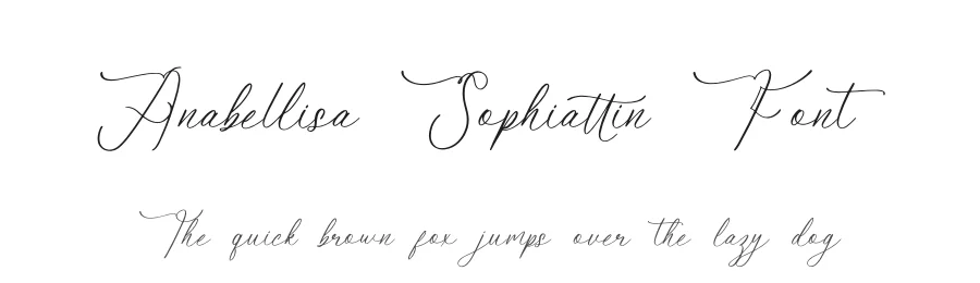 Anabellisa Sophiattin Font by letterenastudios — Script Handwritten Font