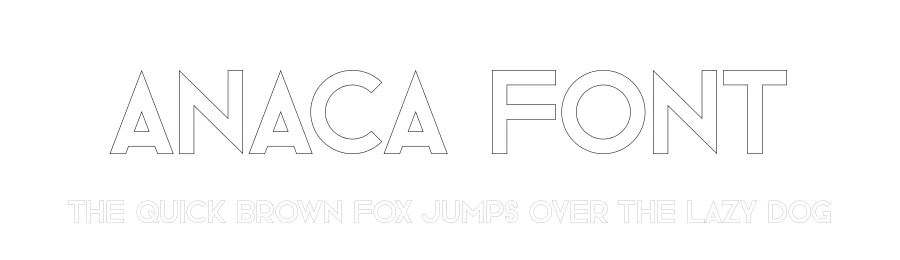 Anaca Font by vpcreativeshop — Display Font