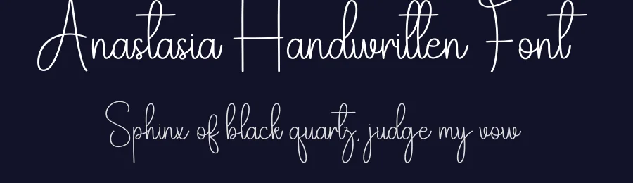 Anastasia Handwritten Font by andikastudio — Script Handwritten Font — thumbnail 2