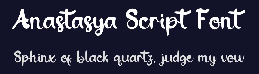 Anastasya Script Font by inermediaSTUDIO — Script Handwritten Font — thumbnail 2