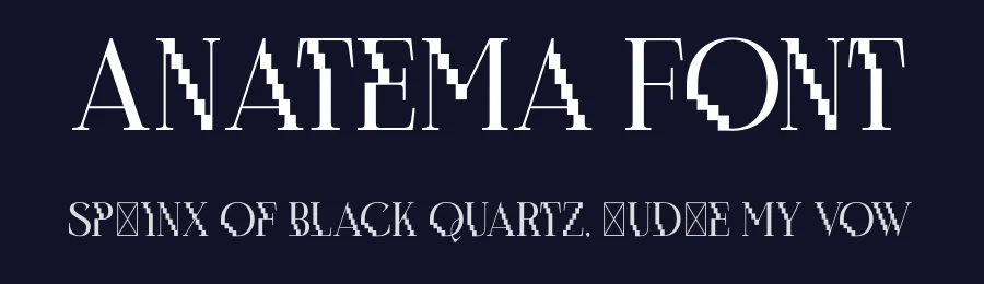 Anatema Font by BRAINWAVES STUDIO — Serif Font — thumbnail 2