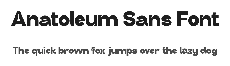 Anatoleum Sans Font by Bentype Studio — Sans Serif Font