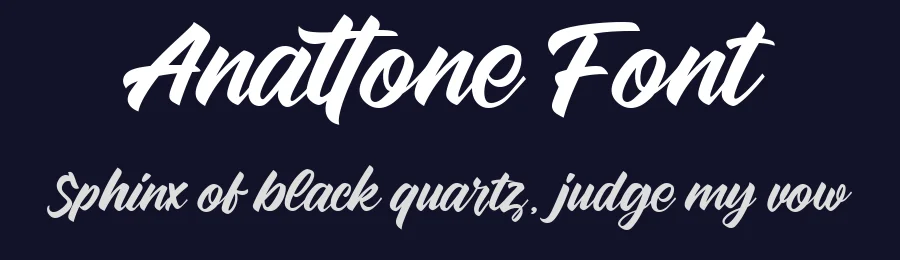 Anattone Font by Lettermine — Decorative Font — thumbnail 2