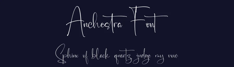 Anchestra Font by letterfabric — Script Handwritten Font — thumbnail 2