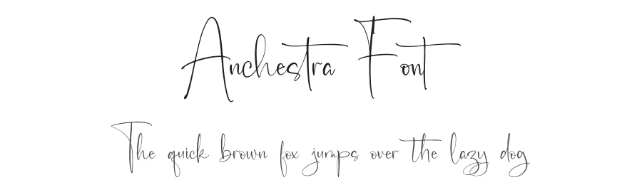 Anchestra Font by letterfabric — Script Handwritten Font