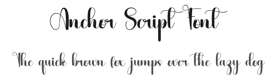 Anchor Script Font by inermediaSTUDIO — Script Handwritten Font