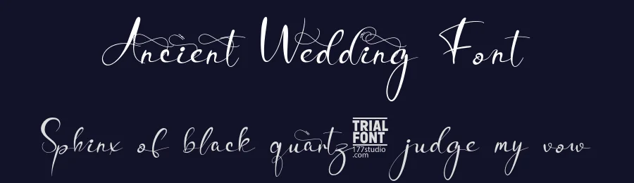 Ancient Wedding Font by 177Studio — Script Handwritten Font — thumbnail 2