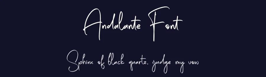 Andalante Font by letterfabric — Script Handwritten Font — thumbnail 2