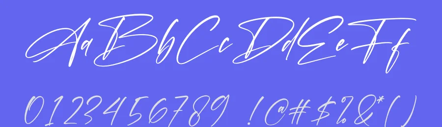 Andalosia Font by letternity — Script Handwritten Font — thumbnail 3