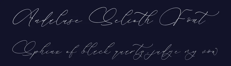Andaluse Selioth Font by Storytype — Script Handwritten Font — thumbnail 2
