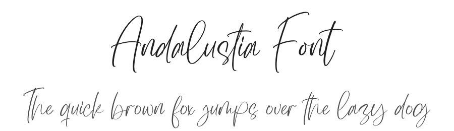 Andalustia Font by letterfabric — Script Handwritten Font
