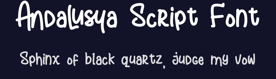 Andalusya Script Font by Gartype Studio — Decorative Font — thumbnail 2