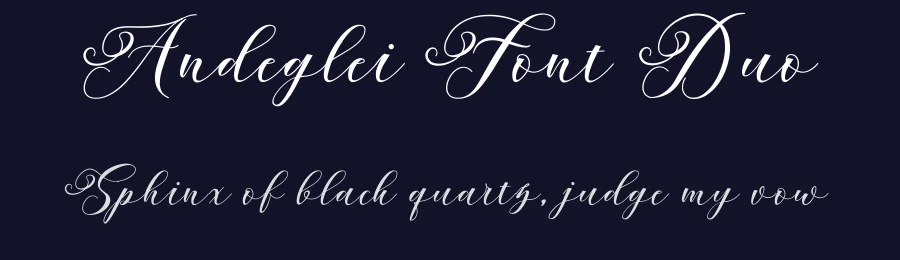 Andeglei Font Duo by halimstudio — Sans Serif Font — thumbnail 2
