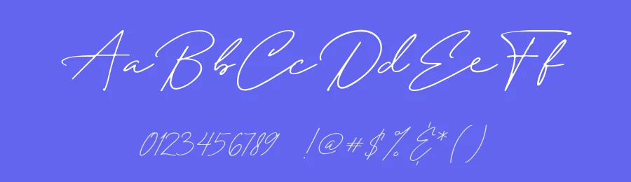 Andellia Davilton Handwritten Font by [email protected] — Script Handwritten Font — thumbnail 3