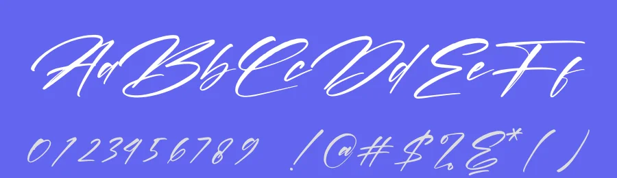 Andilante Gashina – Modern Signature Font by letternity — Script Handwritten Font — thumbnail 3