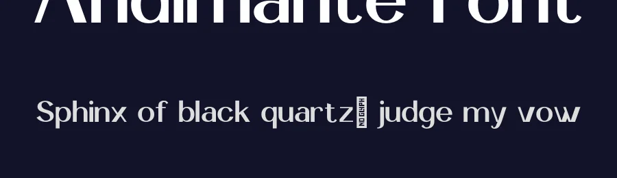 Andimante Font by ibracreative — Sans Serif Font — thumbnail 2