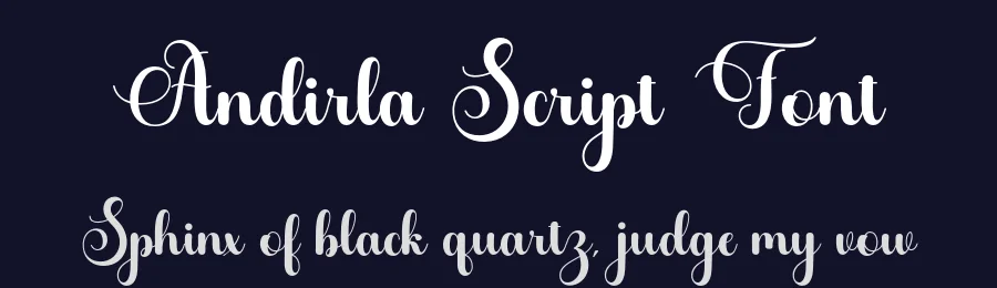 Andirla Script Font by IM Studio — Script Handwritten Font — thumbnail 2