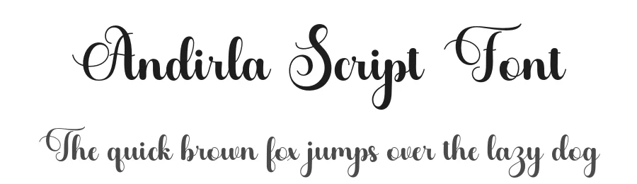 Andirla Script Font by IM Studio — Script Handwritten Font