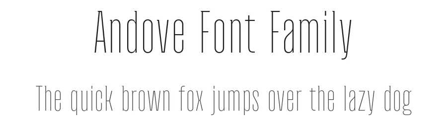 Andove Font Family by locomotype β Sans Serif Font