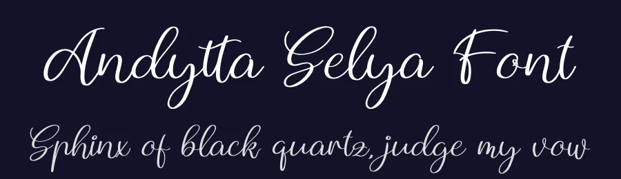 Andytta Selya Font by perspectype — Script Handwritten Font — thumbnail 2
