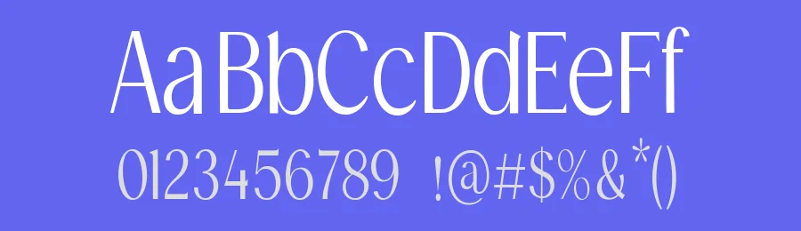 Anegreya Font Family by Gloriatype — Sans Serif Font — thumbnail 3