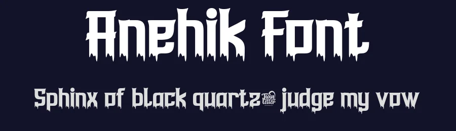 Anehik Font by twinletter — Display Font — thumbnail 2