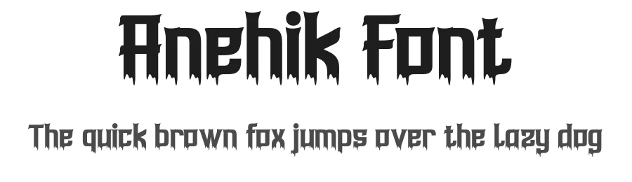 Anehik Font by twinletter — Display Font