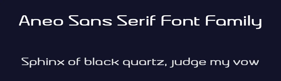 Aneo Sans Serif Font Family by Anastasios Pappas — Sans Serif Font — thumbnail 2