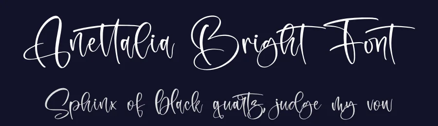 Anettalia Bright Font by letternity — Script Handwritten Font — thumbnail 2