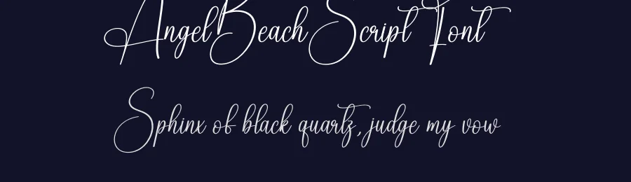 Angel Beach Script Font by creativeletter — Script Handwritten Font — thumbnail 2