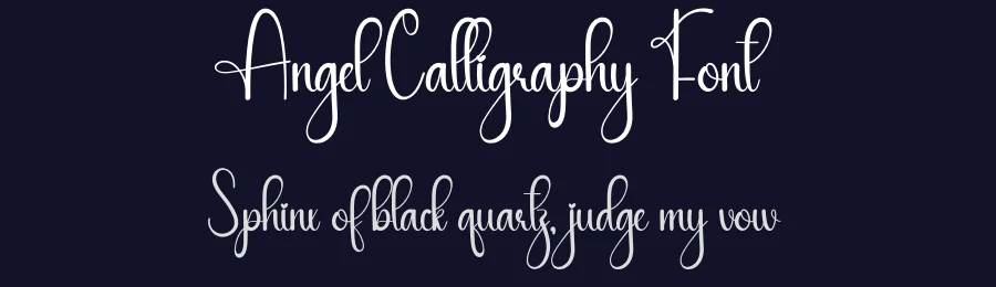 Angel Calligraphy Font by andikastudio — Script Handwritten Font — thumbnail 2
