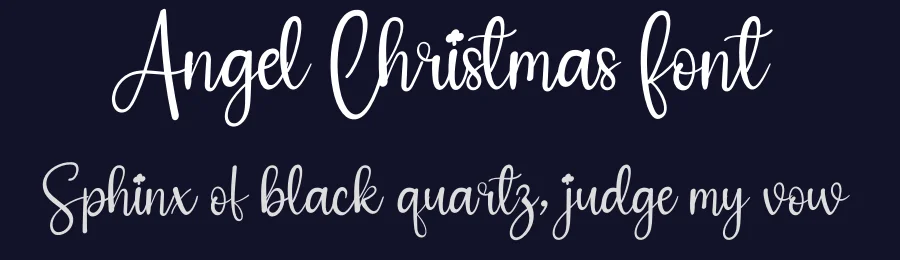 Angel Christmas Font by andikastudio — Script Handwritten Font — thumbnail 2