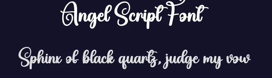 Angel Script Font by creativeletter — Script Handwritten Font — thumbnail 2