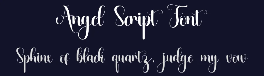 Angel Script Font by inermediaSTUDIO — Script Handwritten Font — thumbnail 2