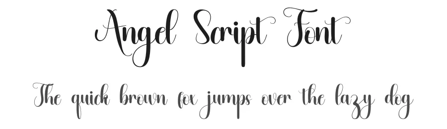 Angel Script Font by inermediaSTUDIO — Script Handwritten Font