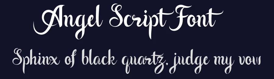 Angel Script Font by Miftahul Arzaq — Script Handwritten Font — thumbnail 2