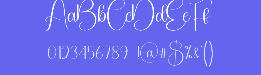 Angel Script Typeface by creativeletter — Script Handwritten Font — thumbnail 3