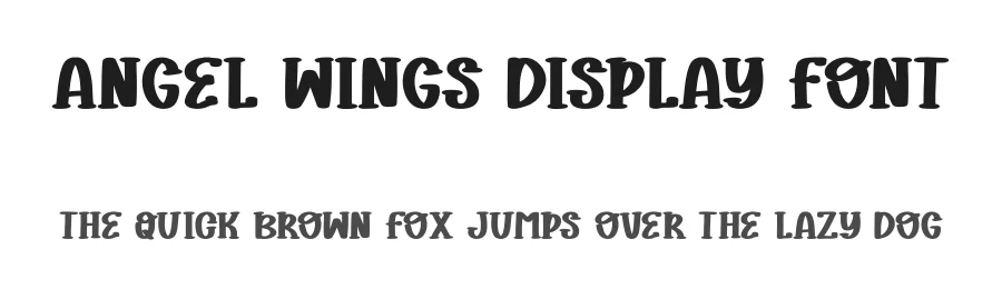 Angel Wings Display Font by Craftedtype — Decorative Font