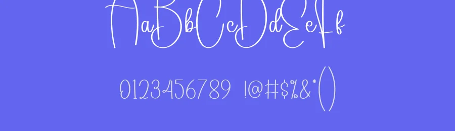 Angel Wings Script Font by creativeletter — Script Handwritten Font — thumbnail 3