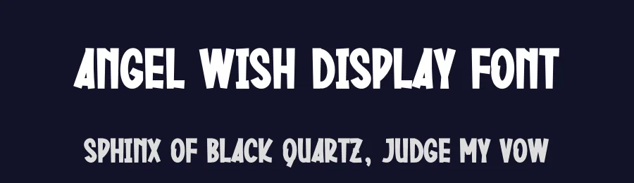 Angel Wish Display Font by creativeletter — Display Font — thumbnail 2